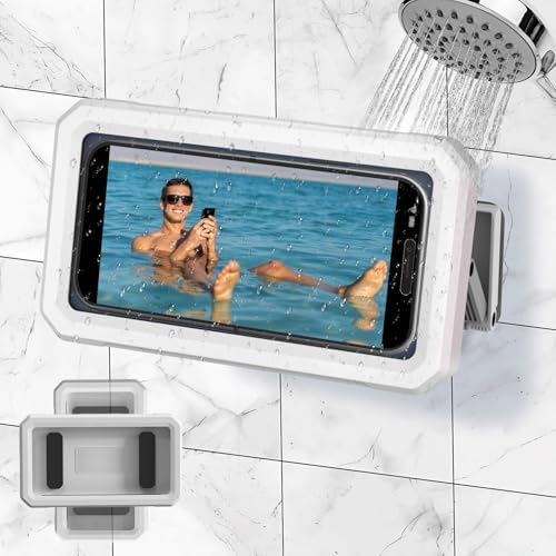 Support téléphone étanche douche – regarde TikTok sous l’eau 🚿📱