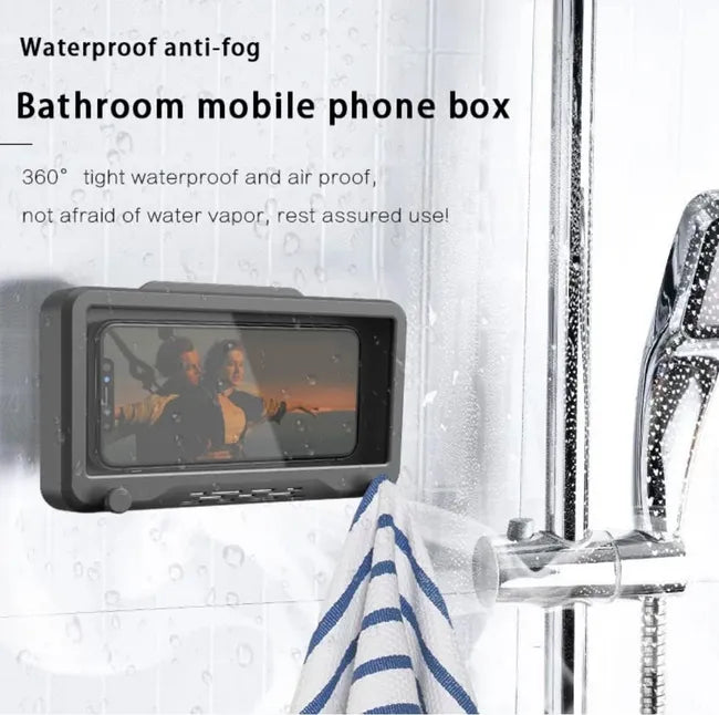 Support téléphone étanche douche – regarde TikTok sous l’eau 🚿📱