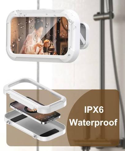 Support téléphone étanche douche – regarde TikTok sous l’eau 🚿📱