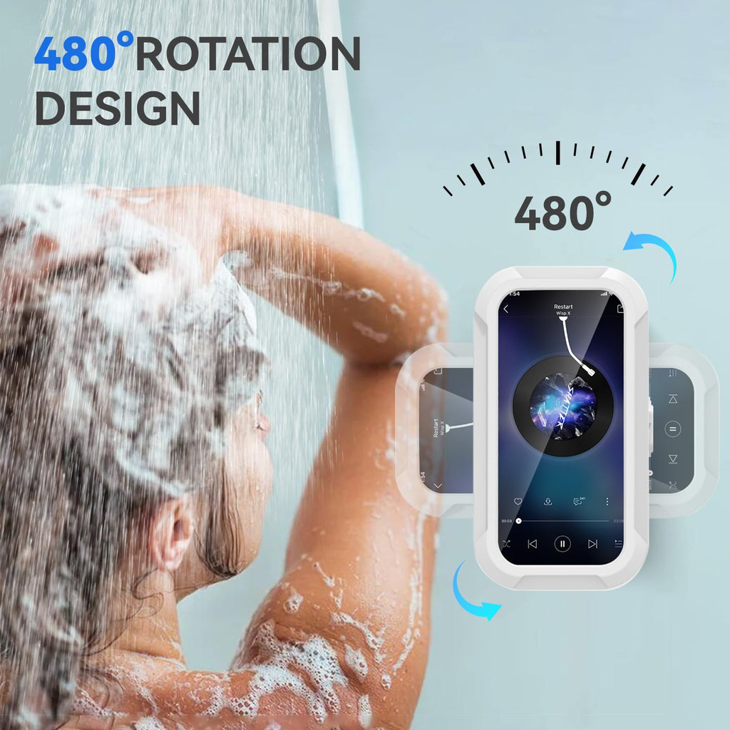 Support téléphone étanche douche – regarde TikTok sous l’eau 🚿📱